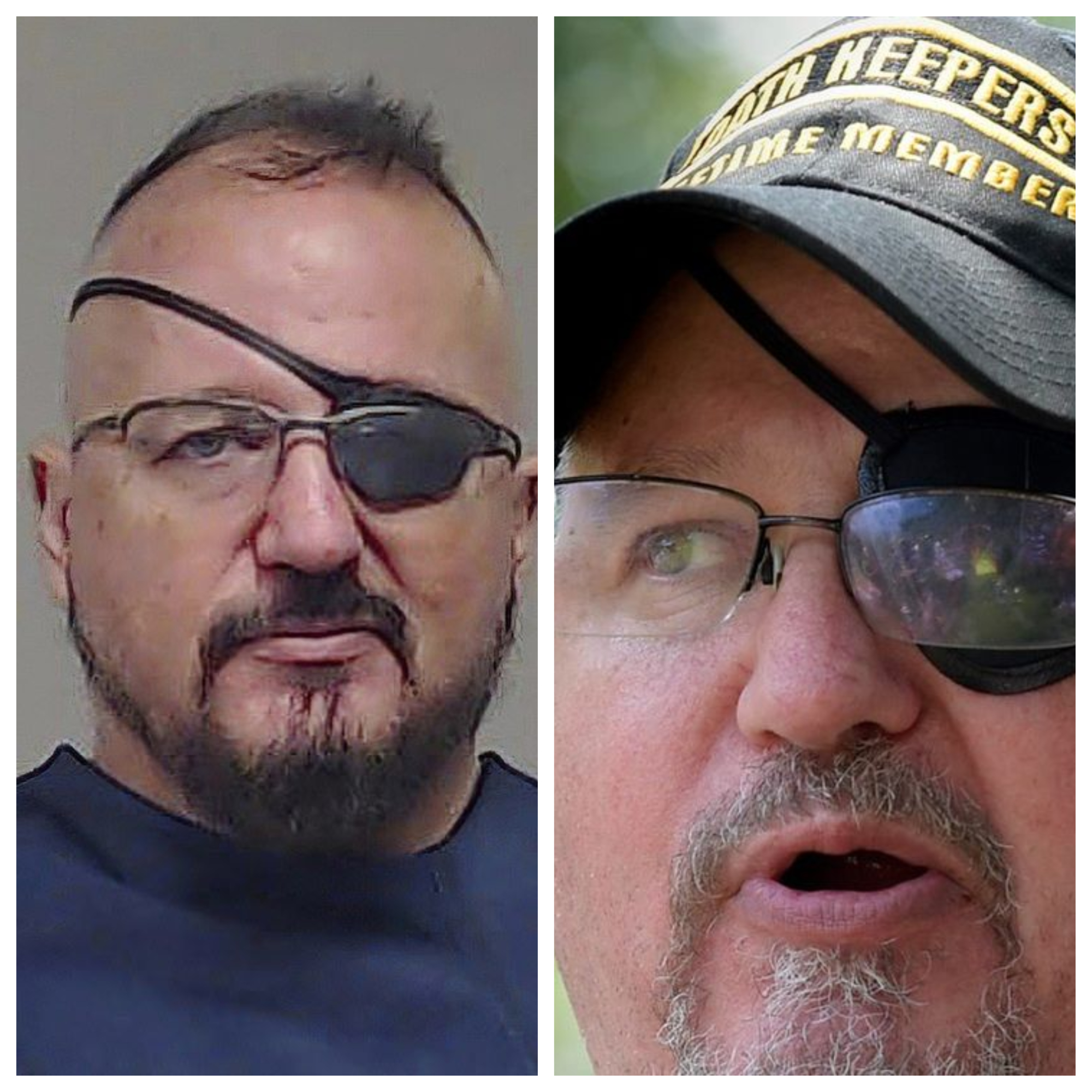 Stewart Rhodes, the leader of the Oath Keepers militia group
