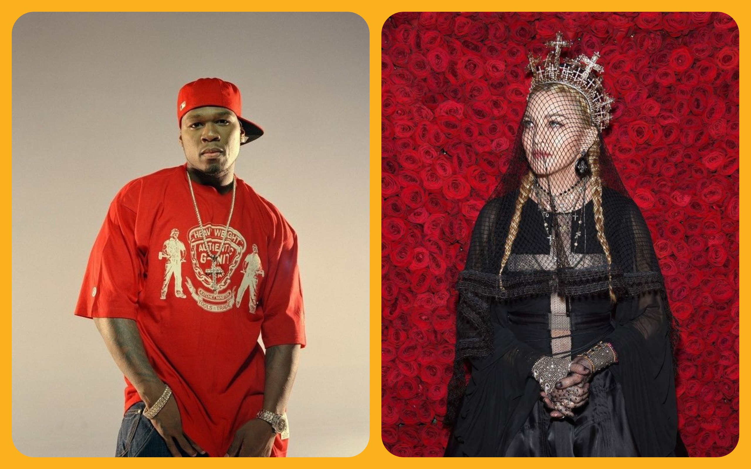 50 Cent reignites feud with Madonna, mocks her BBL again