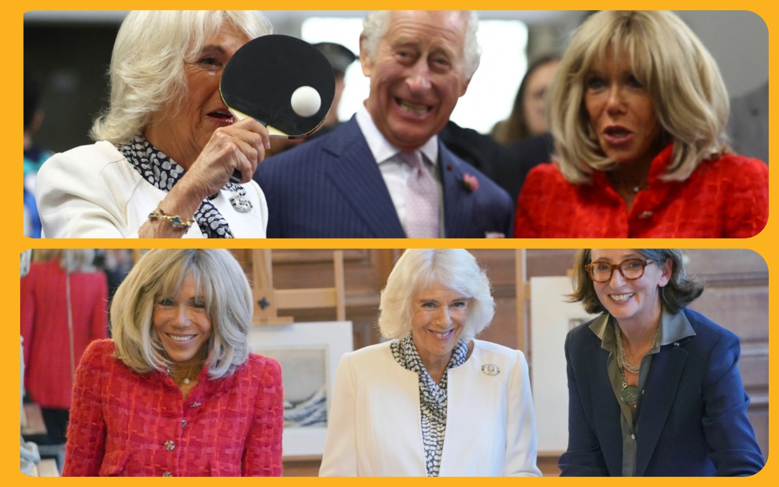 Brigitte Macron ‘loves reading about the British Royal Family,’ particularly Kate