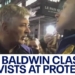 Alec Baldwin’s Heated Exchange at Pro-Palestinian Rally Sparks Debate