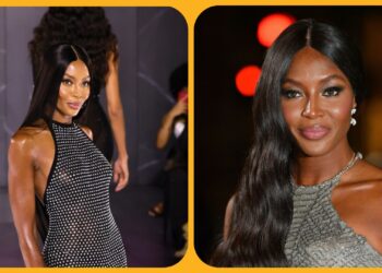 Naomi Campbell introduced her new Naomi X BOSS travel capsule collection