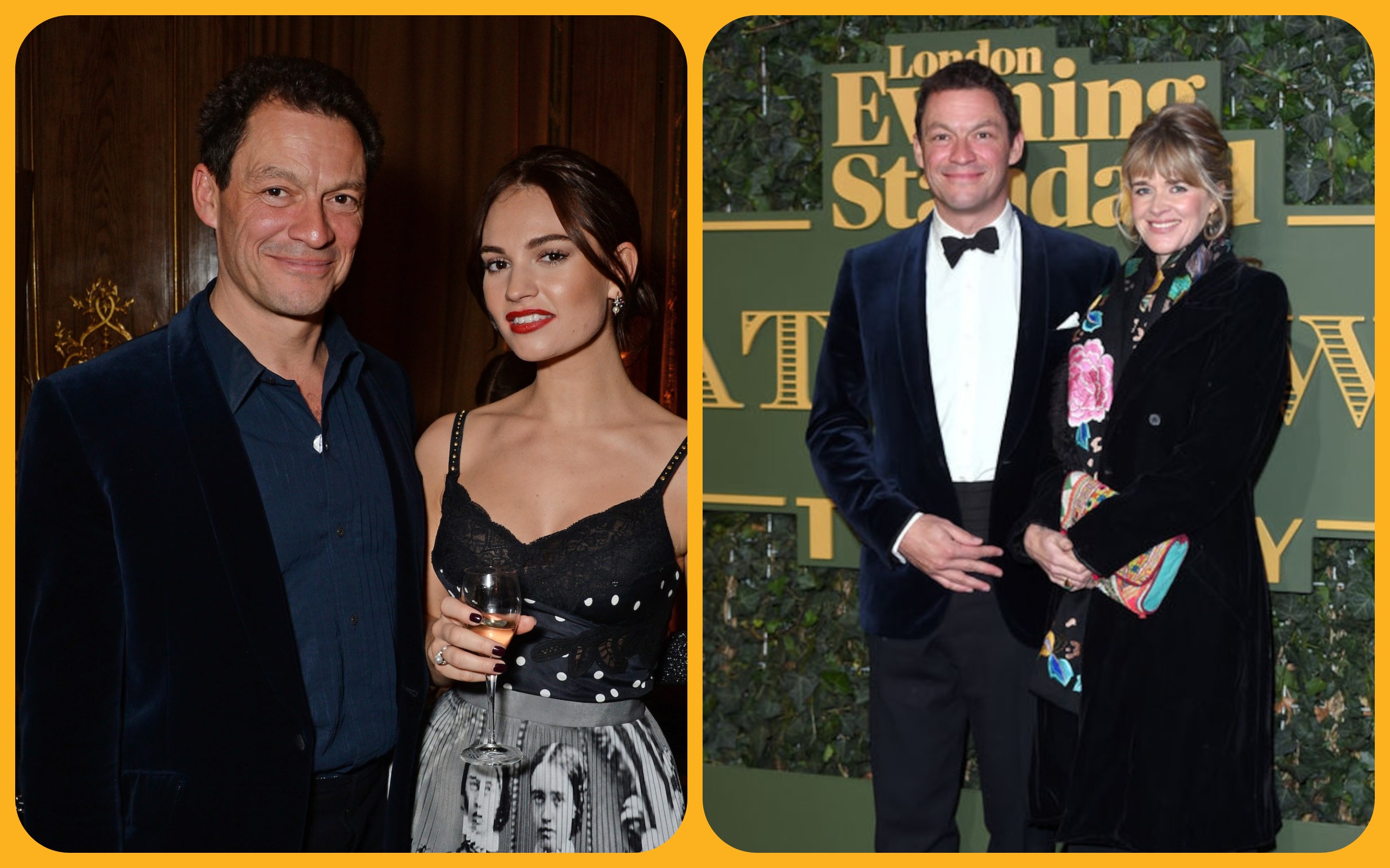 Lily James Dominic West Photo Scandal