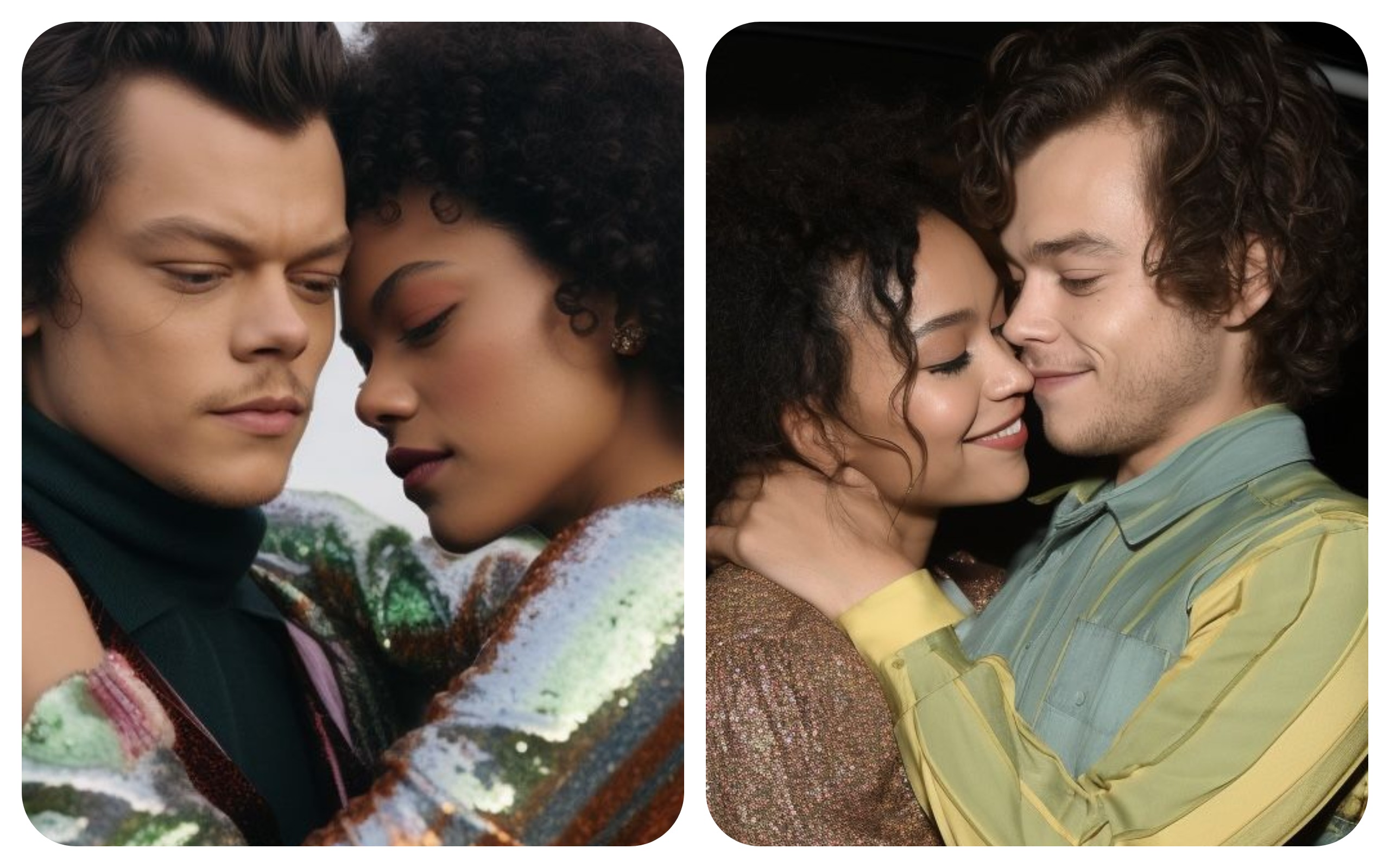 Harry Styles & Taylor Russell Split