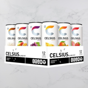 CELSIUS Assorted Flavors Official Variety Pack, Functional Essential Energy Drinks, 12 Fl Oz