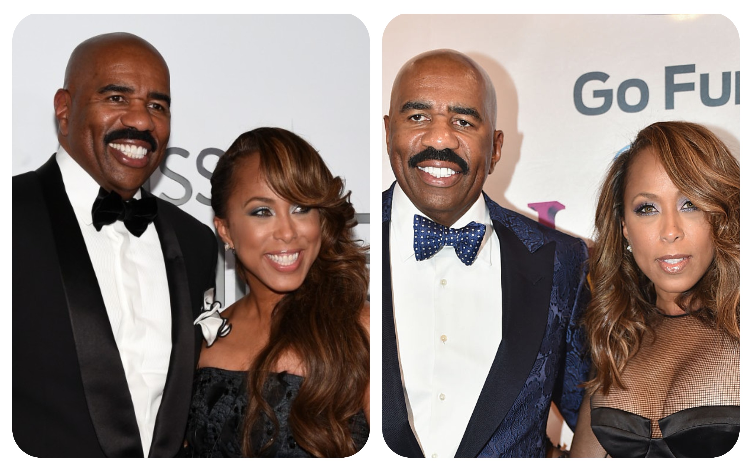 Getty Images) Steve Harvey and Marjorie Harvey 