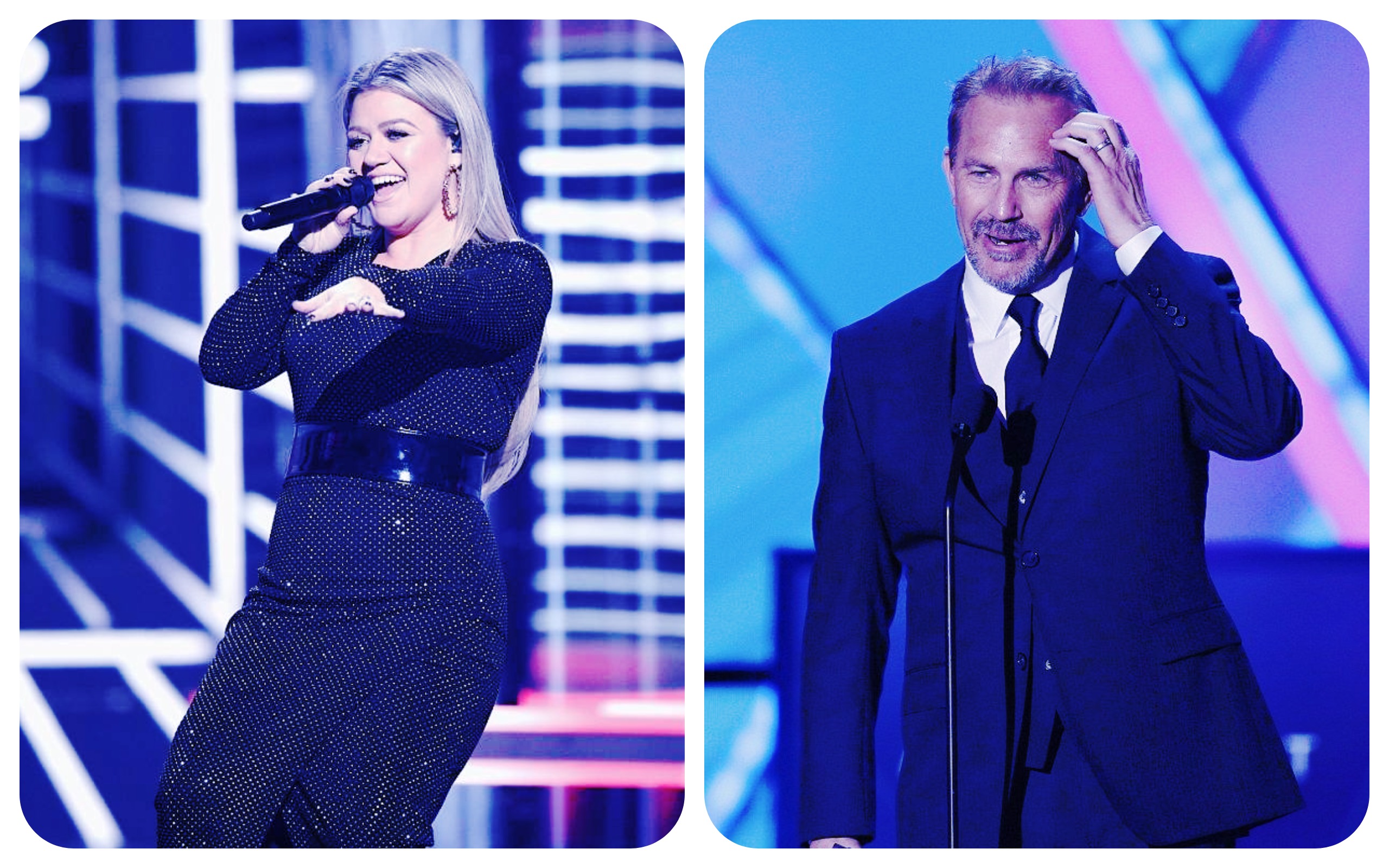 Kelly Clarkson Kevin Costner