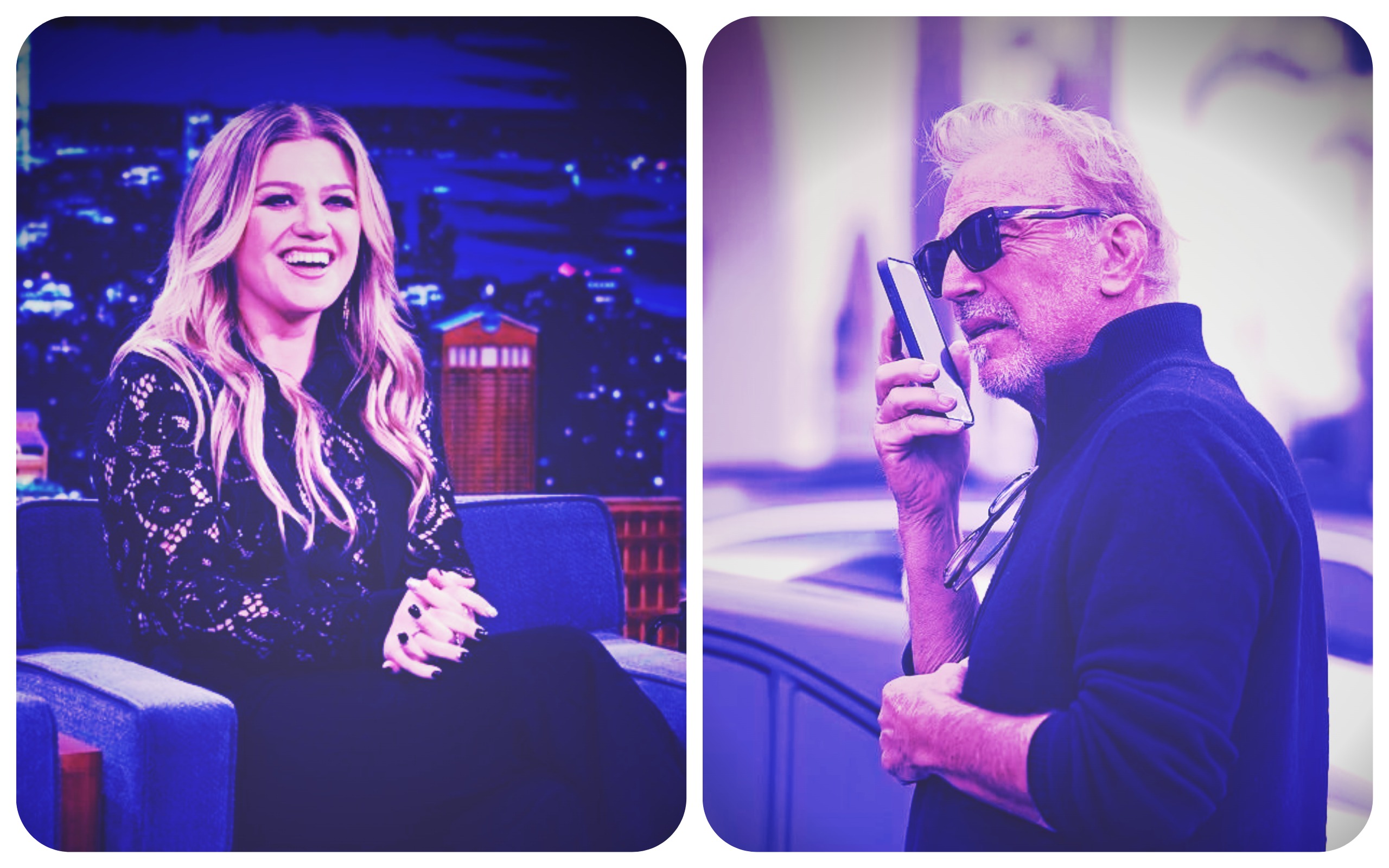 Kelly Clarkson Kevin Costner