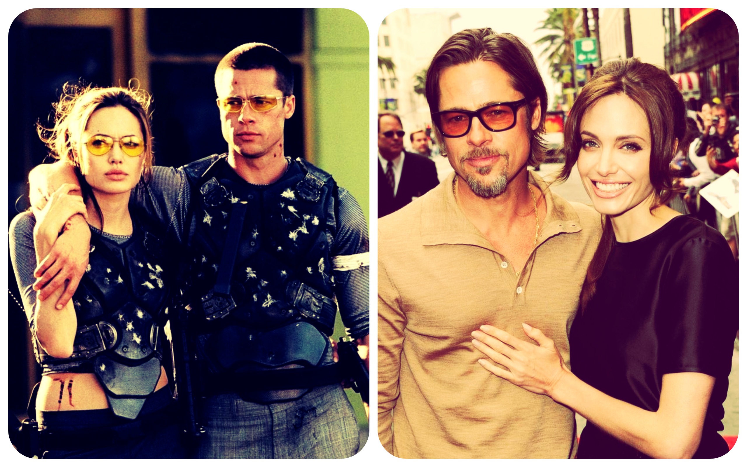 Brad Pitt and Angelina Jolie