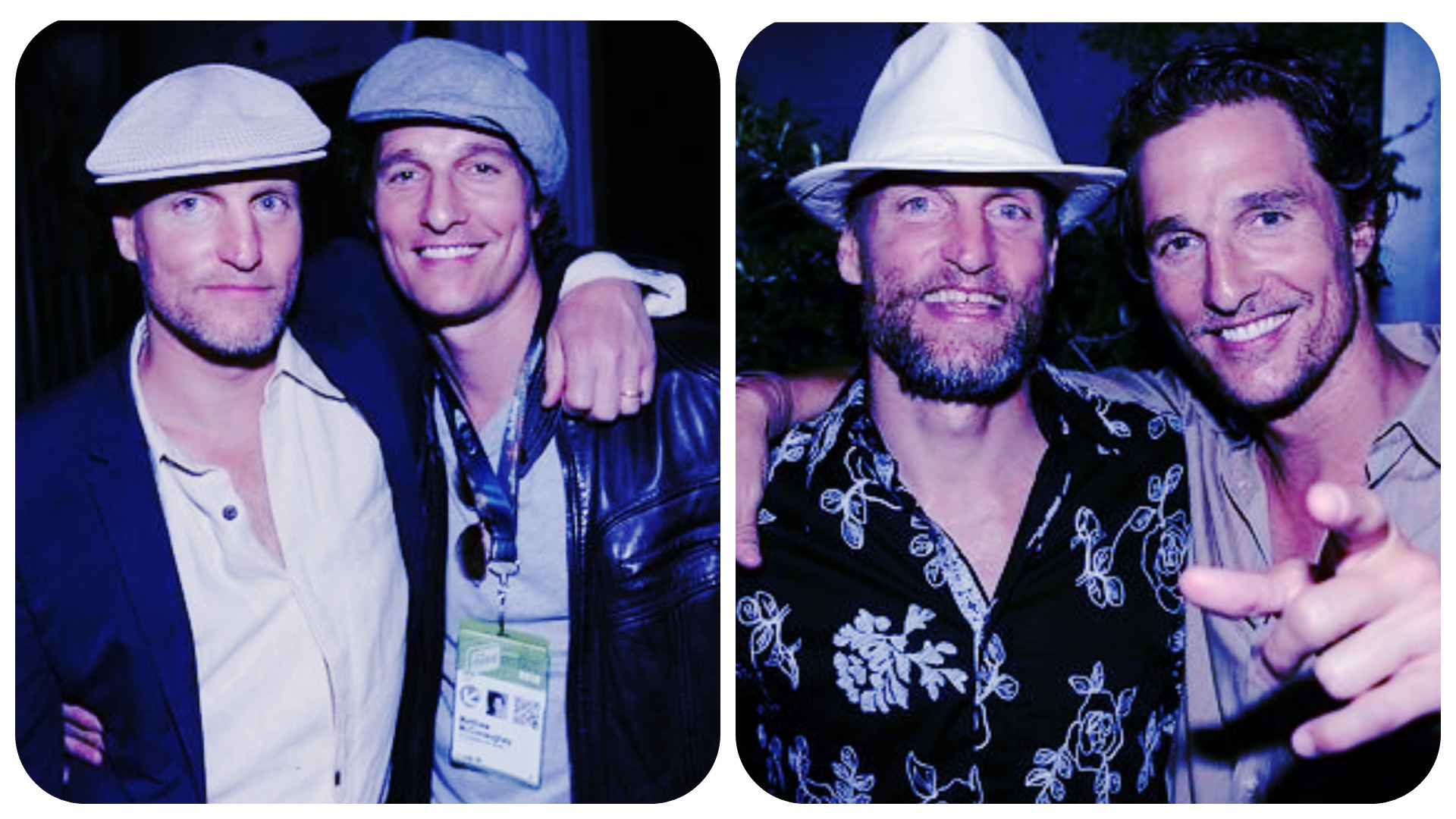 Woody Harrelson and Matthew McConaughey